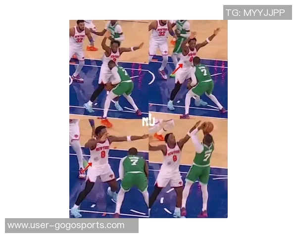 杰伦布朗意外撞击K乔治白T恤沾满发际线粉成新焦点 杰伦布朗意外撞击K乔治白T恤沾满发际线粉成新焦点